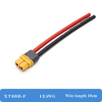 Câble de connecteur XT60 mâle et femelle XT60H, cordon d'alimentation pour batterie de drone FPV