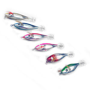 Señuelo de pesca artificial de madera <span class=keywords><strong>DTD</strong></span> EGI con anzuelo para calamar, tipo camarón, importado de Japón, modelo 2026 GAMA, para pesca con señuelos. - Product Image 4