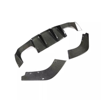 Nouveau kit carrosserie TW, mise à niveau style V, pare-chocs en fibre de carbone, diffuseur arrière (3 pièces), compatible avec les F87 M2 2016-2021 uniquement