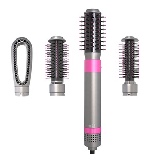 Secador <span class=keywords><strong>de</strong></span> Pelo Eléctrico <span class=keywords><strong>de</strong></span> un Solo <span class=keywords><strong>Paso</strong></span>, Voluminizador, Cepillo Alisador <span class=keywords><strong>de</strong></span> Cerámica, Cepillo <span class=keywords><strong>de</strong></span> Aire Caliente, Permanente, para el Hogar, Hotel, RV, 900W, Bajo Ruido - Product Image 1