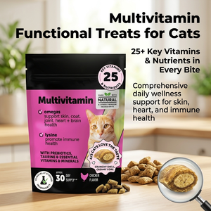 Compléments multivitaminés crémeux à mâcher pour chats avec Taurine, Lysine et Oméga – Vitamines pour chats, santé animale, suppléments pour animaux de compagnie - Product Image 2