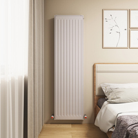 Radiateur rectangulaire moderne en acier doux OEM ODM, radiateur mural intérieur pour chauffage CVC, finition thermolaquée