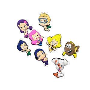 [BubbleGuppies] moda anime Bubble Guppies zapato decoración encanto moda dibujos animados linda chica burbuja pez guppies decoración zapato encanto - Product Image 4