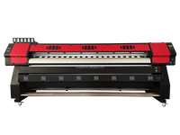 Plotter de 6.6 pies (2m) para Impresión de Vinilo Digital y Pancartas Flexibles, Compatible con Cabezales de Impresión Xp600 e I3200, Tinta Eco Solvente, para Publicidad Interior y Exterior, ROLL-ROLL