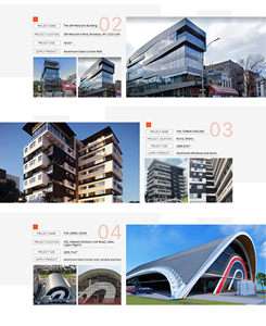 חלון אלומיניום מבודדת במפעל אלומיניום דלת הזזה הפיקפל זכוכית מתקפלת - Product Image 2