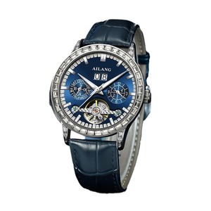 Reloj Mecánico Automático Ailang Clásico para Hombre, Diseño Hueco, Puntero Luminoso, Resistente al Agua 30M - Product Image 5