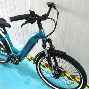 Vélo électrique <span class=keywords><strong>Bafang</strong></span> Mid Motor <span class=keywords><strong>M200</strong></span> City en alliage d'aluminium, vélo de transport pour trajets quotidiens - Product Image 3