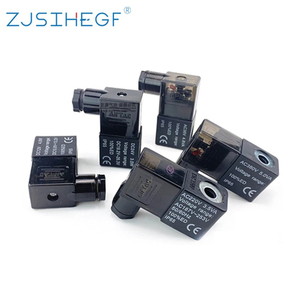 1 Stuks Pneumatische Lucht Airtac Magneetventiel Spoel Spoel Zwart Dc 12V Dc 24V Ac 110V Ac 220V Voor 4v210-08 2v025 - Product Image 2
