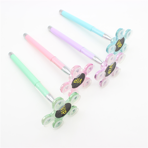 Penna stilografica speciale penne a penna gel blu con logo personalizzato stampato - Product Image 2