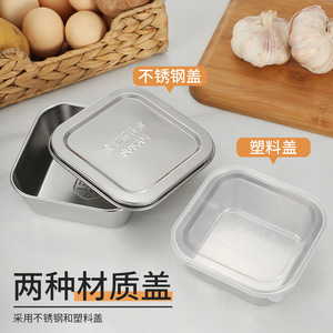 Stainless Steel Sample Retention Box Cylinder Airtight Flip Top Lid Food Storage Container for Schools Kitchens Canteens - Product Image 2