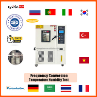 Chambre climatique en plastique à conversion de fréquence HZ -70~+150C, chambre d'essai à température et humidité constante