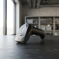Lecteur de codes-barres 2D USB sans fil portable pour supermarchés, en stock