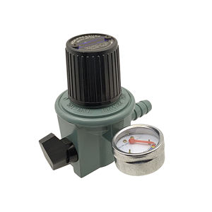 ตัวควบคุมแก๊สถังแก๊ส LPG วาล์วแก๊สบาร์บีคิวตัวควบคุมเตาย่างก๊าซพร้อมมาตรวัด - Product Image 3