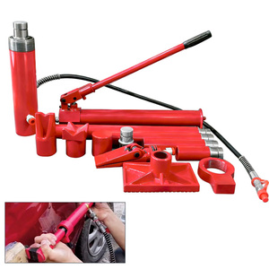 رافعة هيدروليكية محمولة بقوة <span class=keywords><strong>20</strong></span> طن لإصلاح هيكل السيارة، طقم رافعة هيدروليكية منفصلة لإصلاح إطار السيارة - Product Image 1