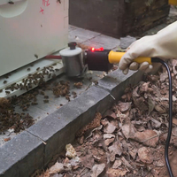 Fumeur d'abeille électrique Varroa Traitement Oxalic Pulvérisateur 12V Outils d'apiculture Vaporisateur d'acide oxalique