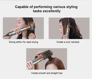 Blowdryer Máy sấy tóc không dây máy sấy tóc Bàn chải tóc Máy sấy tóc 5 trong 1