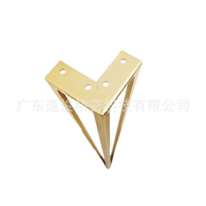 Gold Triangular <b>Table</b> <b>Legs</b> 700mm Carbon Steel Modern Design Office Desk Coffee <b>Table</b> Heavy Duty Furniture <b>Legs</b> - Product Image 3