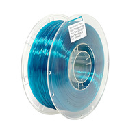 Filamen TPU 95A Premium Grosir untuk Pencetakan 3D, Bening 1.75mm 1kg, Super Fleksibel Tahan Benturan untuk Perangkat yang Dapat Dipakai dan Casing