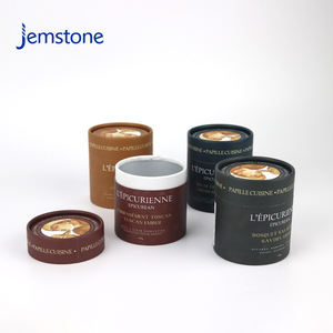 Boîte-cadeau cylindrique en carton pour café en grains, impression personnalisée, emballage alimentaire, poudre de café, thé en vrac, tube en papier kraft - Product Image 6