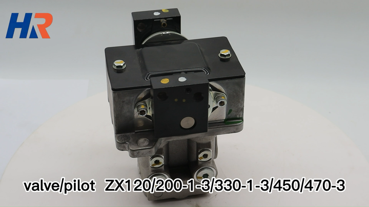 Original Excavator Hydraulic Parts Pilot Valve Travel 9235551