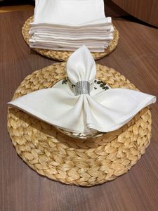 Mantel Individual Ecológico Hecho a Mano con Jacinto de Agua Natural, Diseño Personalizado para Uso en Restaurantes - Product Image 6