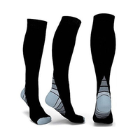 Offre Spéciale Haute Élastique Sport de Sport Football Football Basket-Ball De Compression Chaussettes Pour hommes