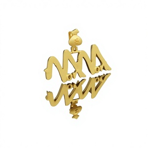 Colgante Personalizado con Pedrería, Joyería Hip Hop al por Mayor - Product Image 1