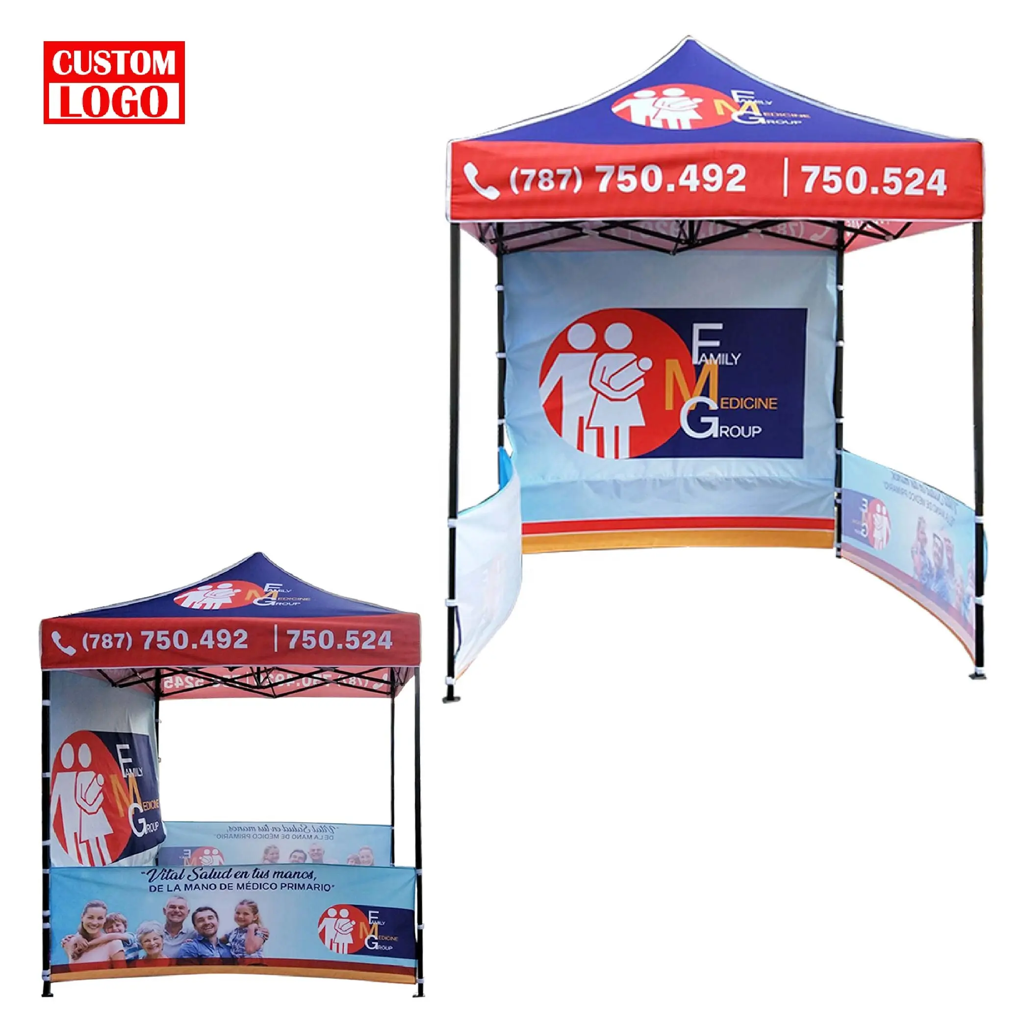 Branded Custom Print Canopy Tent 10X20 Heavy Duty Event Tent Frame Trade Show Tent