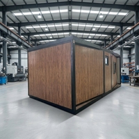 CE ROHS SAA Vente directe Maison conteneur préfabriquée moderne extensible 20Ft 40Ft, Maison extérieure préfabriquée avec cuisine, Casa Contenedor