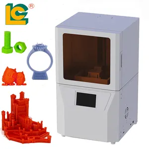 Op Maat Gemaakte Metalen Product 3d Drukmachine Lc Merk Automatische Sieraden Hars 3d Printer