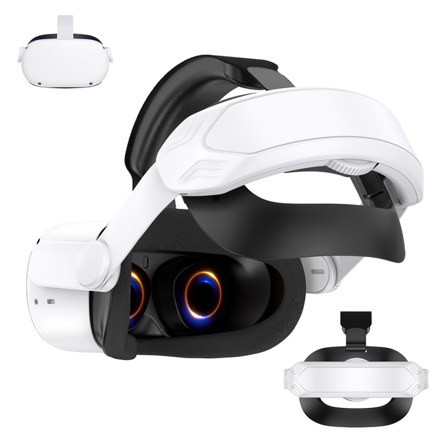 Replacement Headband for Oculus Quest 2 VR, Elite Head Strap Are Adjustable