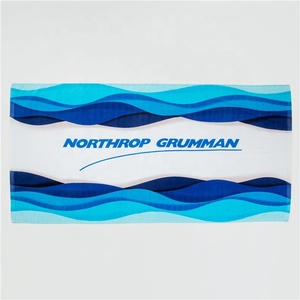 Bán buôn tùy chỉnh trọng lượng nhẹ in logo phản ứng in 100% bông cá nhân cát miễn phí bãi biển Khăn - Product Image 4