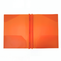 Carpeta Multicolor A4 de Material PP Opaco con Clips Tipo Tadpole, Carpeta de Anillas en D Estilo Americano, Ranuras para Tarjetas de Visita, Material de Oficina