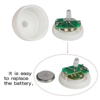 Bougie flottante à succès qui s'illumine instantanément en contact avec l'eau, bougie électronique LED décorative imperméable