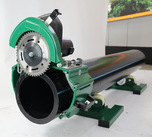 Máquina de Corte de Tubos Manual y Automática para Tubos de Metal, PE, PVC y Plástico de 40-200 mm, Nueva - Product Image 2