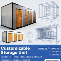 Structures d'entrepôts modulaires modernes en conteneurs pour immeubles d'appartements, bureaux, ateliers, hôtels, gymnases, villas extérieures