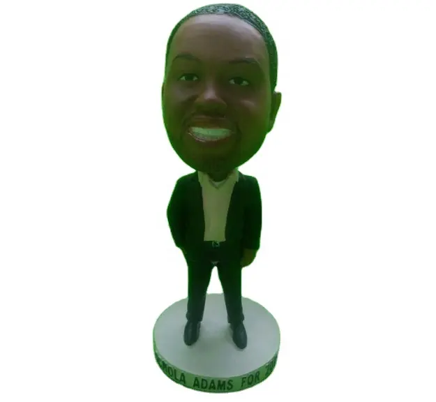 Custom Black man bobble head shaking dolls brother figurines