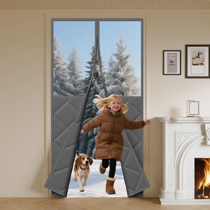 <span class=keywords><strong>Rideau</strong></span> de <span class=keywords><strong>porte</strong></span> isolant pour l'hiver, coupe-vent, isolation <span class=keywords><strong>phonique</strong></span> et thermique, en tissu Oxford EVA visible, <span class=keywords><strong>rideau</strong></span> de <span class=keywords><strong>porte</strong></span> en coton pour l'hiver - Product Image 1