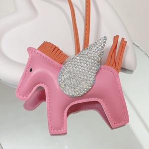 Graziosa borsa in pelle di pegaso ciondolo di lusso con strass Color angelo borsa a cavallo all'ingrosso - Product Image 6