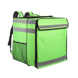 <span class=keywords><strong>Mochila</strong></span> incubadora de pizza de dos pisos con logotipo personalizado, impermeable, con puerta frontal y función de apertura superior e inferior - Product Image 1