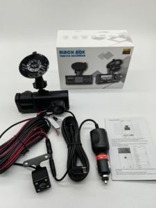 3 ống kính Dash Cam Xe Xe Máy ảnh 2.0 inch màn hình xe hộp đen Xe DVR Bảng điều khiển ghi phía trước cabin phía sau với wifi - Product Image 2