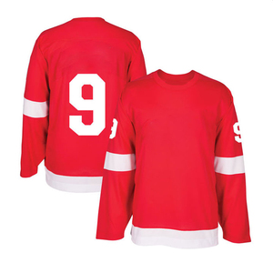 Ropa deportiva de hockey sobre hielo profesional Unisex, uniformes cómodos de nuevo patrón para adultos, servicio OEM con impresión de nombre de equipo - Product Image 6