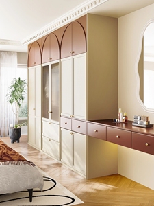 Armoire moderne de luxe, dressing, coiffeuse, meubles de haute qualité sur mesure pour la maison, chambre à coucher - Product Image 2