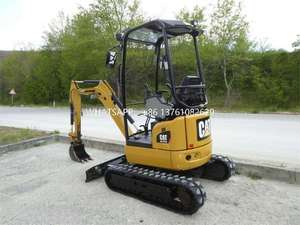 Mini-excavatrice Caterpillar d'occasion en bon état, modèles 301.7 CR, 301.5, 302, 1, 2, 3 tonnes, excavatrice hydraulique, mini-excavatrices, chargeuse - Product Image 4