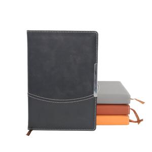 Biểu tượng tùy chỉnh A5/B5 bìa cứng stitchedpu Da Nhật ký máy tính xách tay với may RÀNG BUỘC - Product Image 4