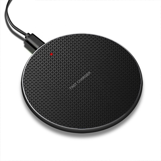 Led Light Fast Charging Qi Wireless Car Fast Charger Pad 5W 10W 7.5W 15W Silicone Wireless Quick Charging Wireless Charger