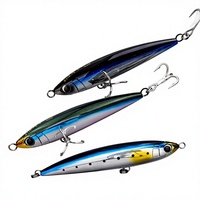 SHIMANO Japon Pingzheng Pencil 22cm 114g Pêche en mer Flottant Eau Luya Appât artificiel dur Hameçons Appât de pêche