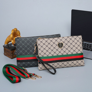 Borsa a <span class=keywords><strong>tracolla</strong></span> multifunzionale in PU per <span class=keywords><strong>uomo</strong></span>, nuovo stile, alla moda, universale, a busta, testurizzata - Product Image 1