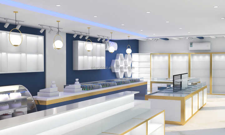 Artworld Displays Retail Snack Shop Display Counter High-end ...