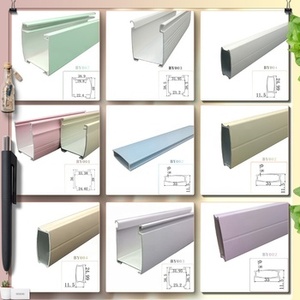 BY004 prix d'usine extrusion usine extrusion de haute qualité en alliage d'aluminium stores électriques intelligents tringle à rideau - Product Image 5